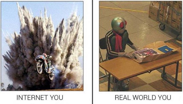 Internet You Vs. Real You