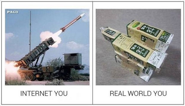 Internet You Vs. Real You