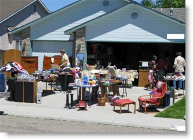 Garage sales are like winning the lottery. You can walk away with a TV, dresser, and fish tank for like $10.