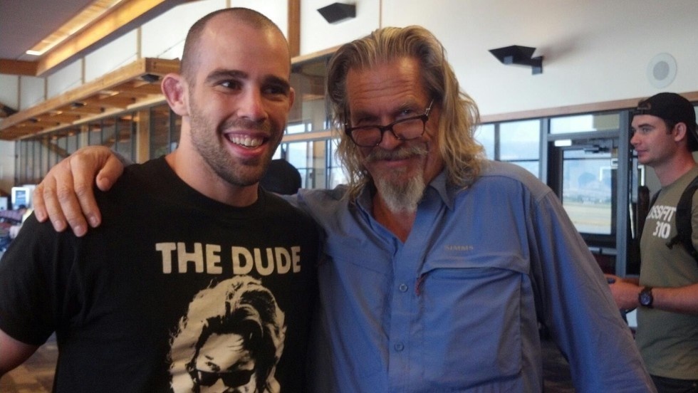 celebrities meeting celebrities - The Dude