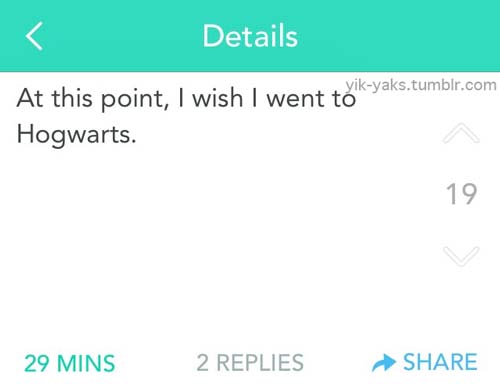 diagram - Details yikyaks.tumblr.com At this point, I wish I went to Hogwarts. 29 Mins 2 Replies