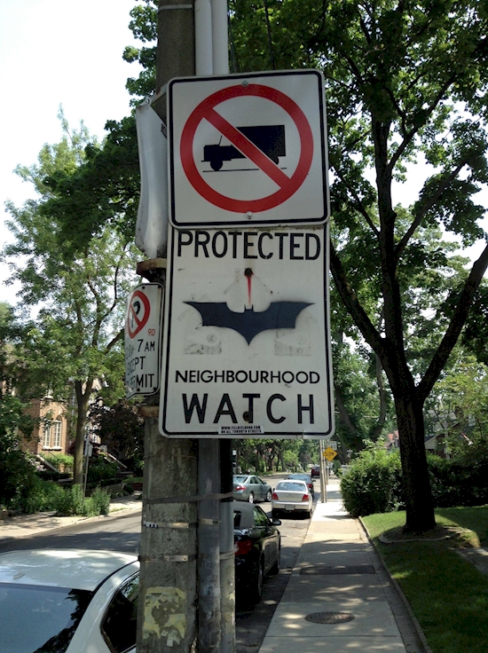 Humour - Protected Neighbourhood Watch