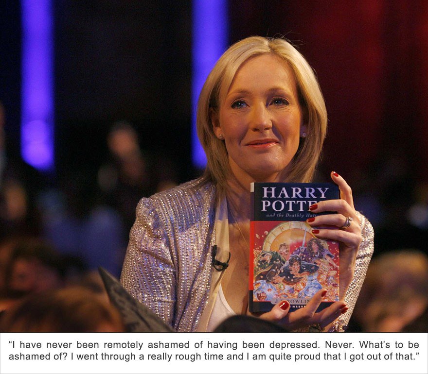 J. K. Rowling, Depression.