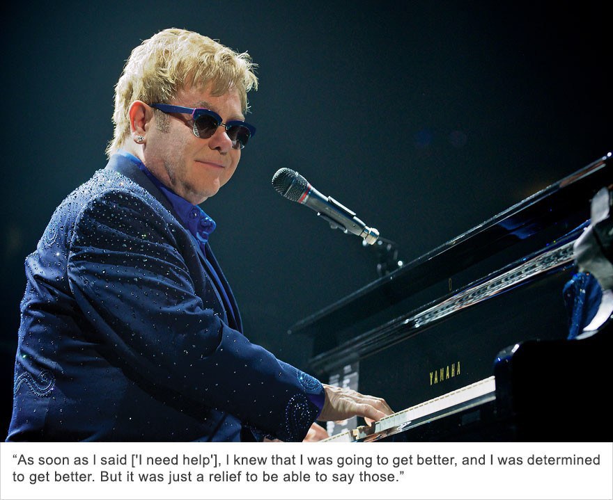 Elton John, Bulimia.
