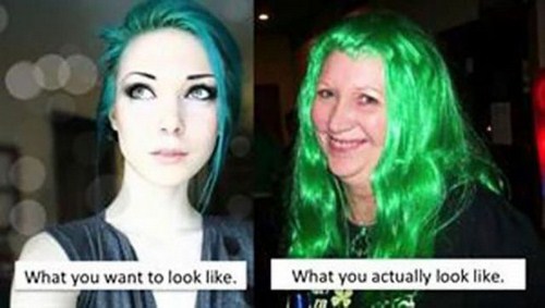 teal hair - What you actually look . What you want to look . Tttt
