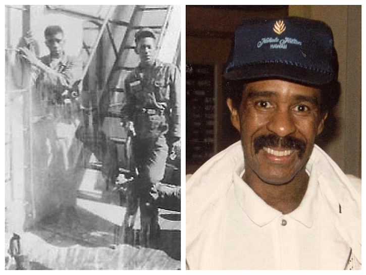 Richard Pryor.
Richard Pryor served the US Army from 1958-1960.  However, most of that time was spent in army prison. Richard and a couple of his army pals beat and stabbed a white solider who laughed at the racial undertones whilst watching the movie Imitation of Life. Well, that was unexpected.