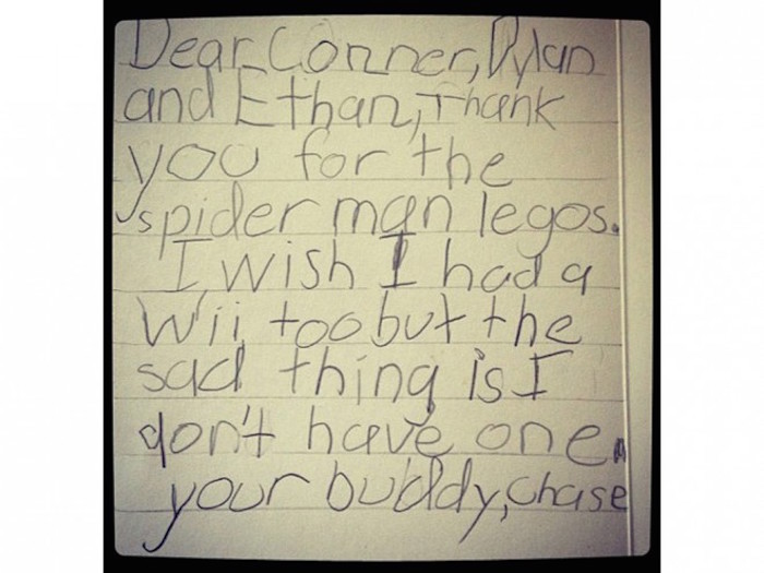Hilariously Passive-Aggressive Thank You Notes From Kids.