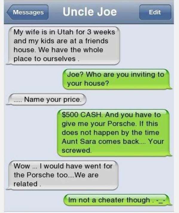 Leaked Cheating Texts That Will Make You Lol