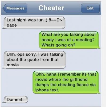 Leaked Cheating Texts That Will Make You Lol