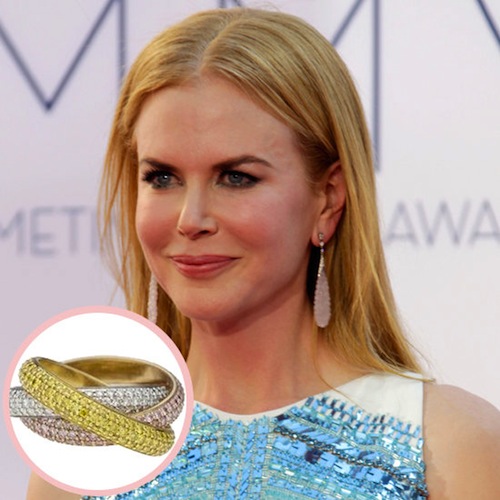 The $73,000 Cartier Ring - Gifted to Nicole Kidman. After the birth of their first daughter, Sunday, Keith Urban rewarded wife Nicole Kidman with a $73,000 Cartier ring. That's a fair trade for pushing his child out of her vagina. But Kidman must have had a harder time giving birth to their second daughter, Faith, because that baby cost Urban a custom-designed emerald and diamond cross worst around $120,000.