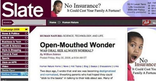 Horrible Ad Placements