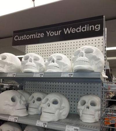 customize your wedding skulls - Customize Your Wedding