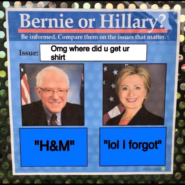 Bernie Vs. Hillary