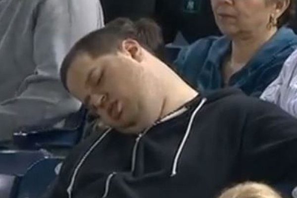 Man Sues ESPN After Being Filmed Sleeping At Ball Game
 Yes, we get it: baseball can be boring as hell. But if you pass out and start sawing logs in the stands, you have to expect that the cameras might pick you up. In 2014, Andrew Robert Rector took a little catnap during a Red Sox - Yankees game and had his visage broadcast over the airwaves. Most of us would just laugh this off, but Rector thought he had a big payday coming, so he sued ESPN for a sizable $10 million settlement in exchange for "emotional distress," claiming the sportscasters had called him "fatty" and "disgusting." This never actually happened -- instead, he was referring to YouTube commenters on the video. Good luck suing them, though.