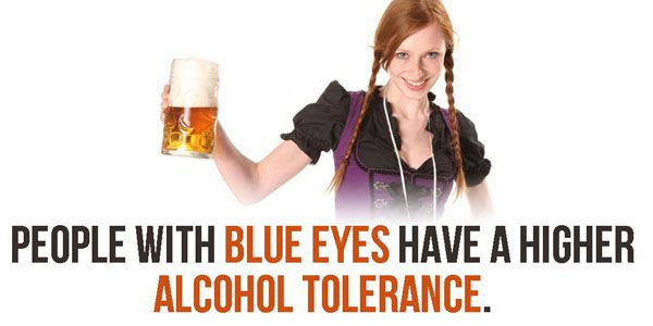 booze fun - People With Blue Eyes Have A Higher Alcohol Tolerance.