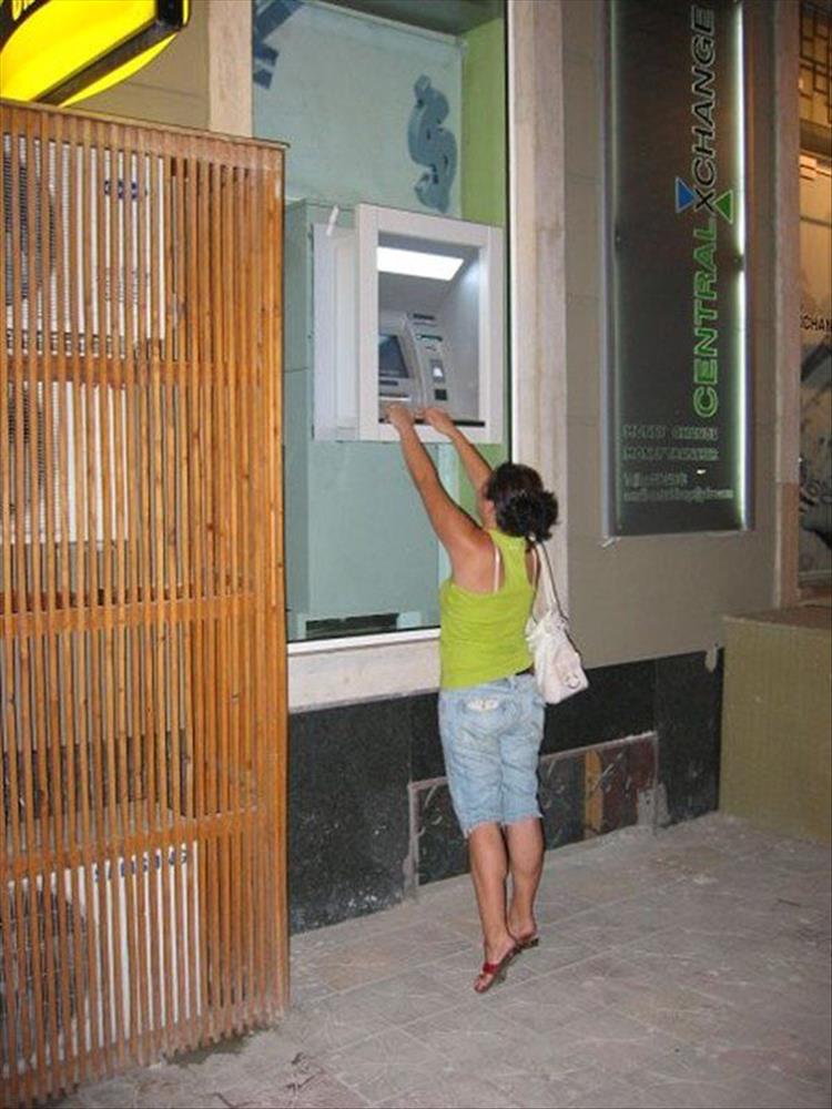 Meanwhile At The ATM