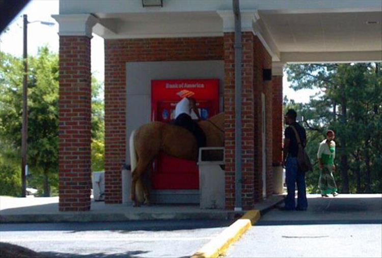 Meanwhile At The ATM