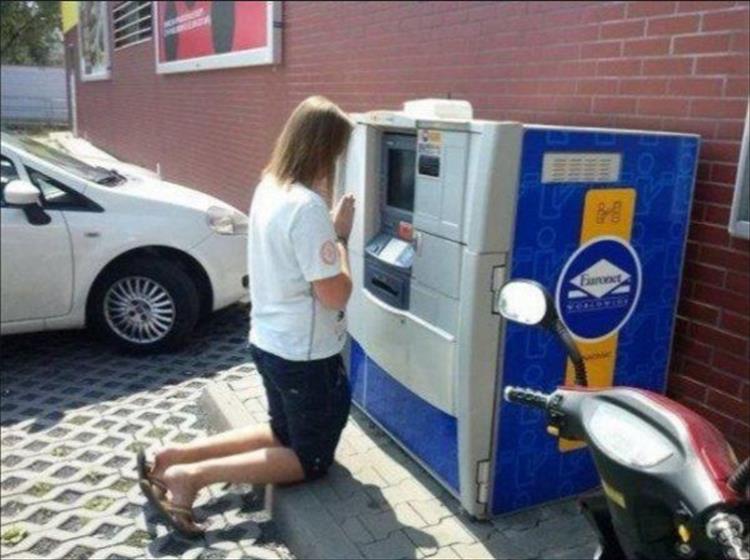 Meanwhile At The ATM