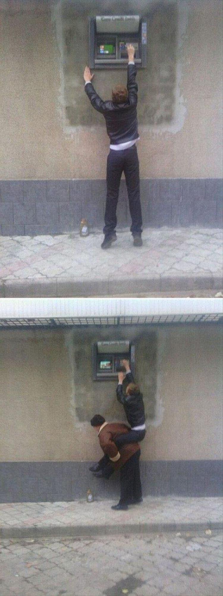 Meanwhile At The ATM