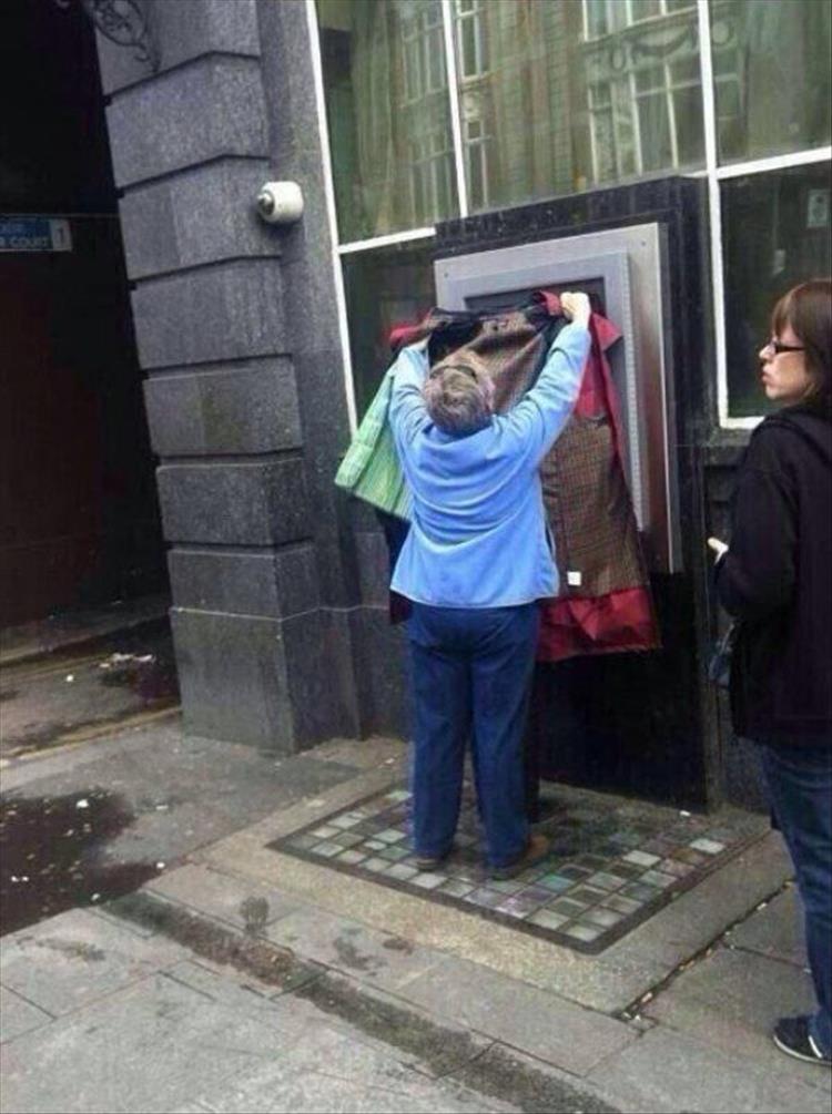 Meanwhile At The ATM