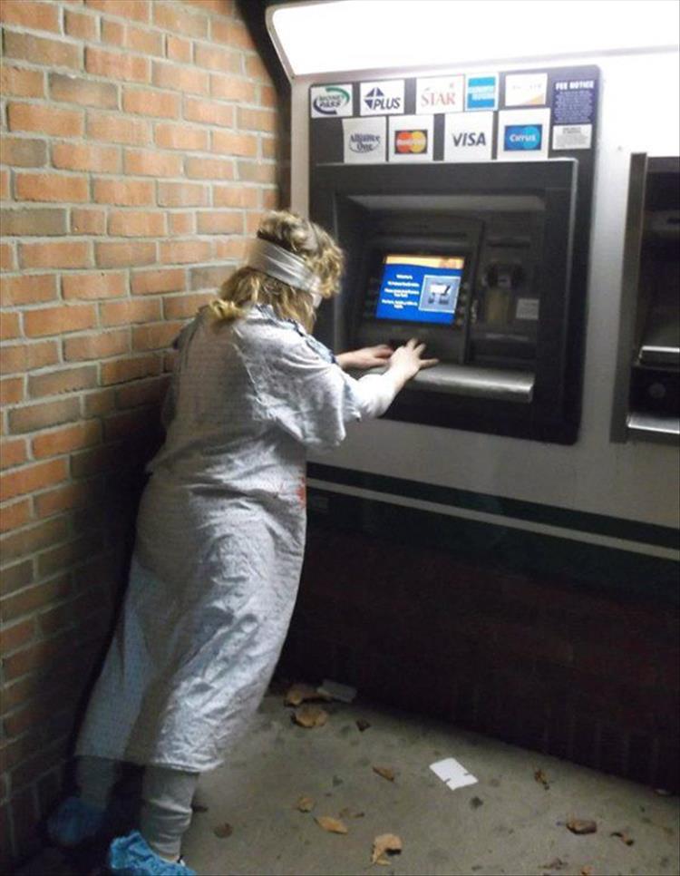 Meanwhile At The ATM