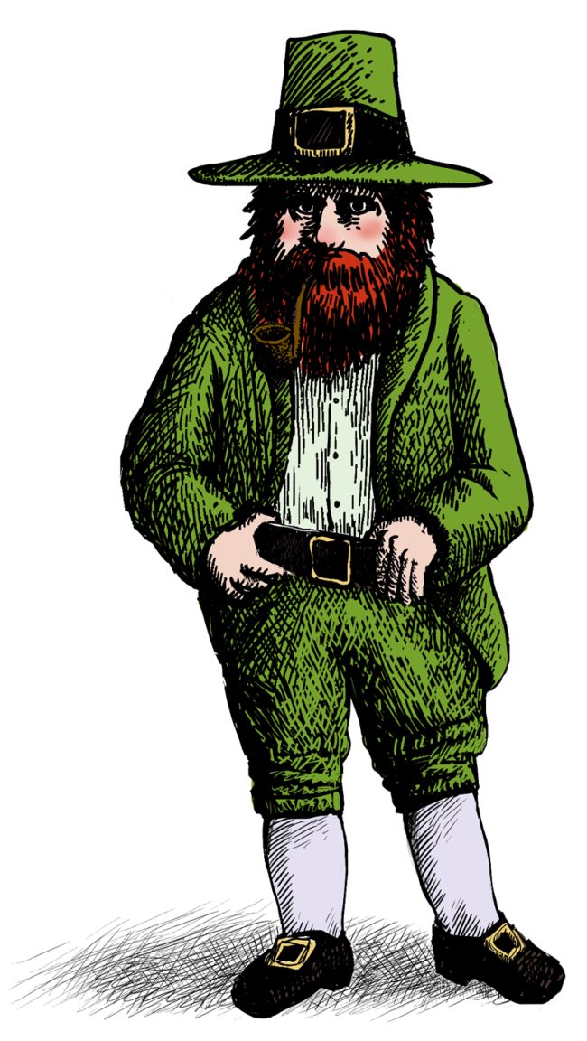 The word leprechaun comes from the Gaelic word leipreachán which, according to famed Irish historian Patrick Dineen is defined as “a pigmy, a sprite, or leprechaun”. It is thought to be derived from luchorpán – which is a combination of lú (short) and corp (body).