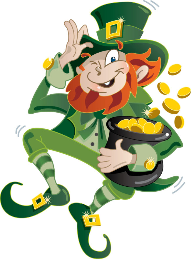 One typical and legendary leprechaun trick involves a very unsound deal (throwing in some colloquial Irish language there). In one Carol Rose story, a leprechaun tells a man where his treasure is buried, but as the man doesn’t possess a shovel, he wraps a red scarf around a tree to mark it. When he returns with a shovel, every tree in the forest has a red scarf.