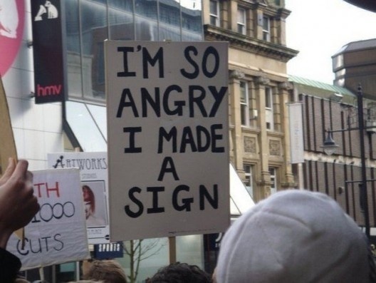 15 Funny Protest Signs We Can All Agree With