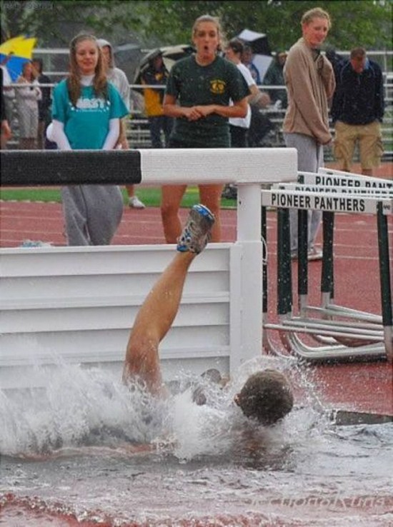 Perfectly timed funny sporting moments