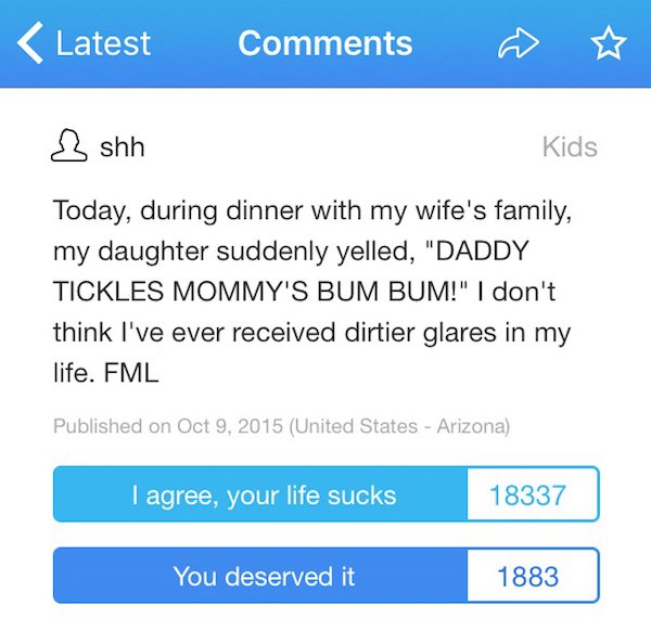 'FML' Is one Way To Feel Better About Your Terrible Day