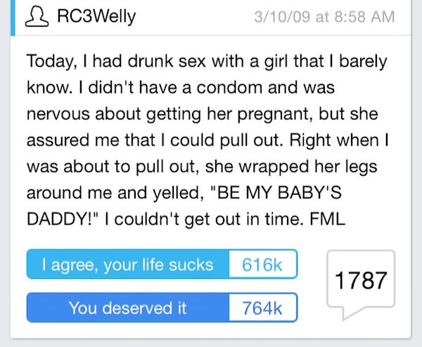 'FML' Is one Way To Feel Better About Your Terrible Day