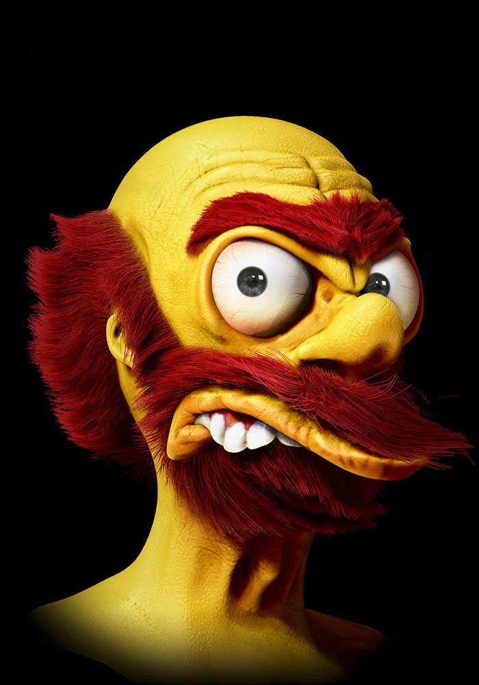 Groundskeeper Willie From The Simpsons