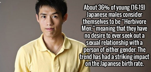 damsel in defense - About 36% of young 1619 Japanese males consider themselves to be "Herbivore Men," meaning that they have no desire to ever seek out a sexual relationship with a person of either gender. The trend has had a striking impact on the Japane