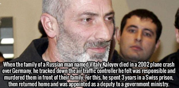 peter nielsen an air traffic controller - When the family of a Russian man named Vitaly Kaloyev died in a 2002 plane crash over Germany, he tracked down the air traffic controller he felt was responsible and murdered them in front of their family. For thi