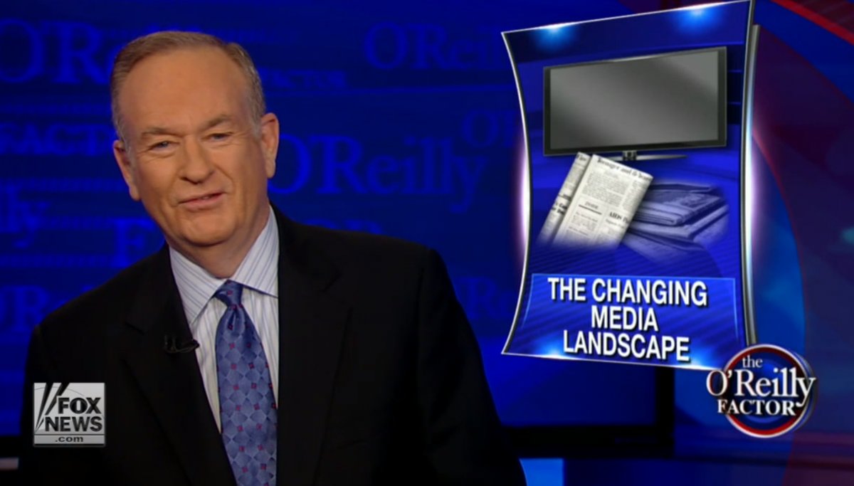 7. Bill O'Reilly: $18 million