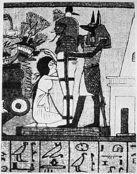 The image you see here is from Ancient Egyptian times. According to Egyptian myth, the god Osiris was hacked to pieces in an enemy. His faithful wife fully reconstructed him, and blew life back into him via his manhood. This method still works today, in regards to waking men out of a deep sleep.