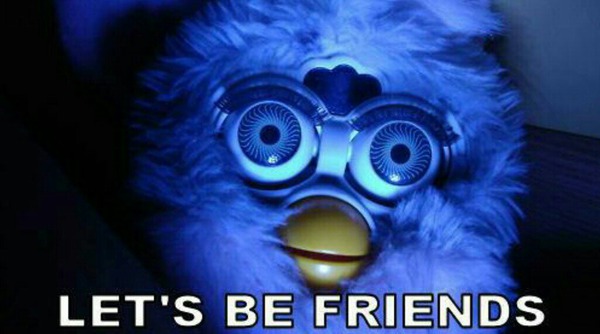 Furby - creepy, furry animal-robot thing sold 40 million units in the first three years.