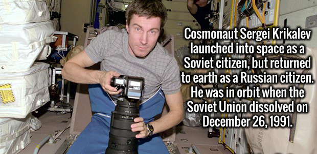 international space station viewing - Cosmonaut Sergei Krikalev launched into space as a Soviet citizen, but returned to earth as a Russian citizen. He was in orbit when the Soviet Union dissolved on .