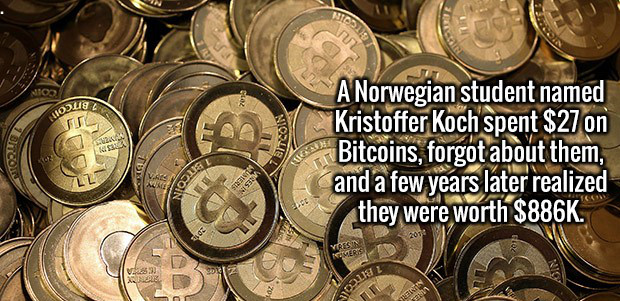money on the silk road - To A Norwegian student named Kristoffer Koch spent $27 on Bitcoins, forgot about them, and a few years later realized they were worth $.
