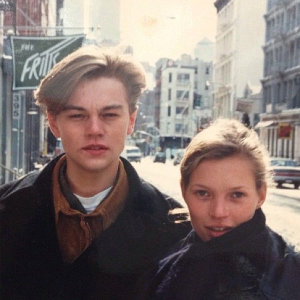 Leonardo DiCaprio and Kate Moss.