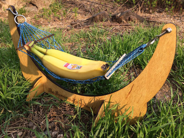 hammock made out of bananas - She Bamago