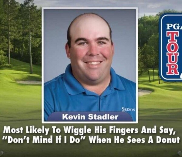 random jimmy fallon superlatives golf - Shop Srixon Kevin Stadler Most ly To Wiggle His Fingers And Say, "Don't Mind If I Do" When He Sees A Donut