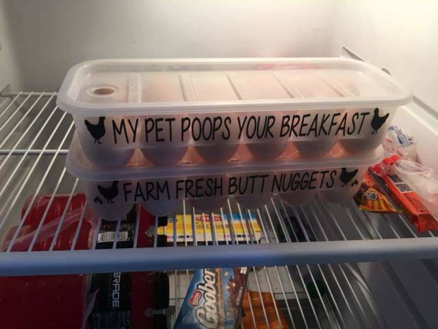 Humour - My Pet Poops Your Breakfast Farm Fresh Butt Nuggets Errde