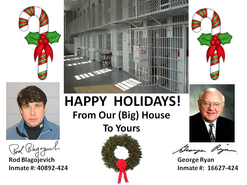 Christmas card from Illinois prison