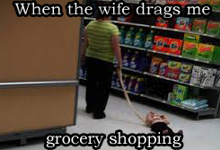This is how all me feel when they are asked to go shopping with the wife and if not you are GAY!