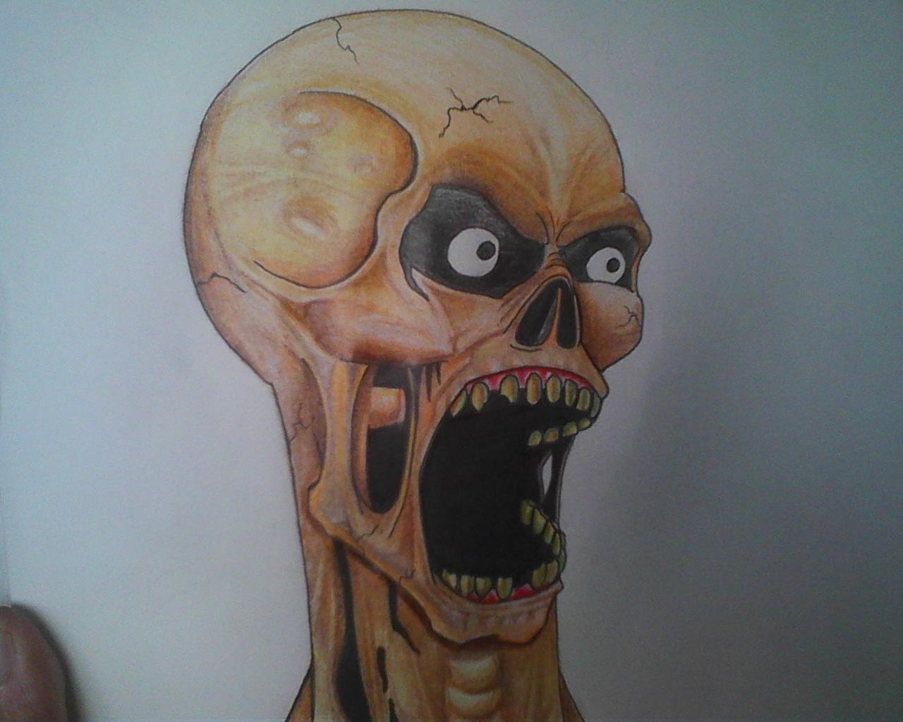 another zombie drawing