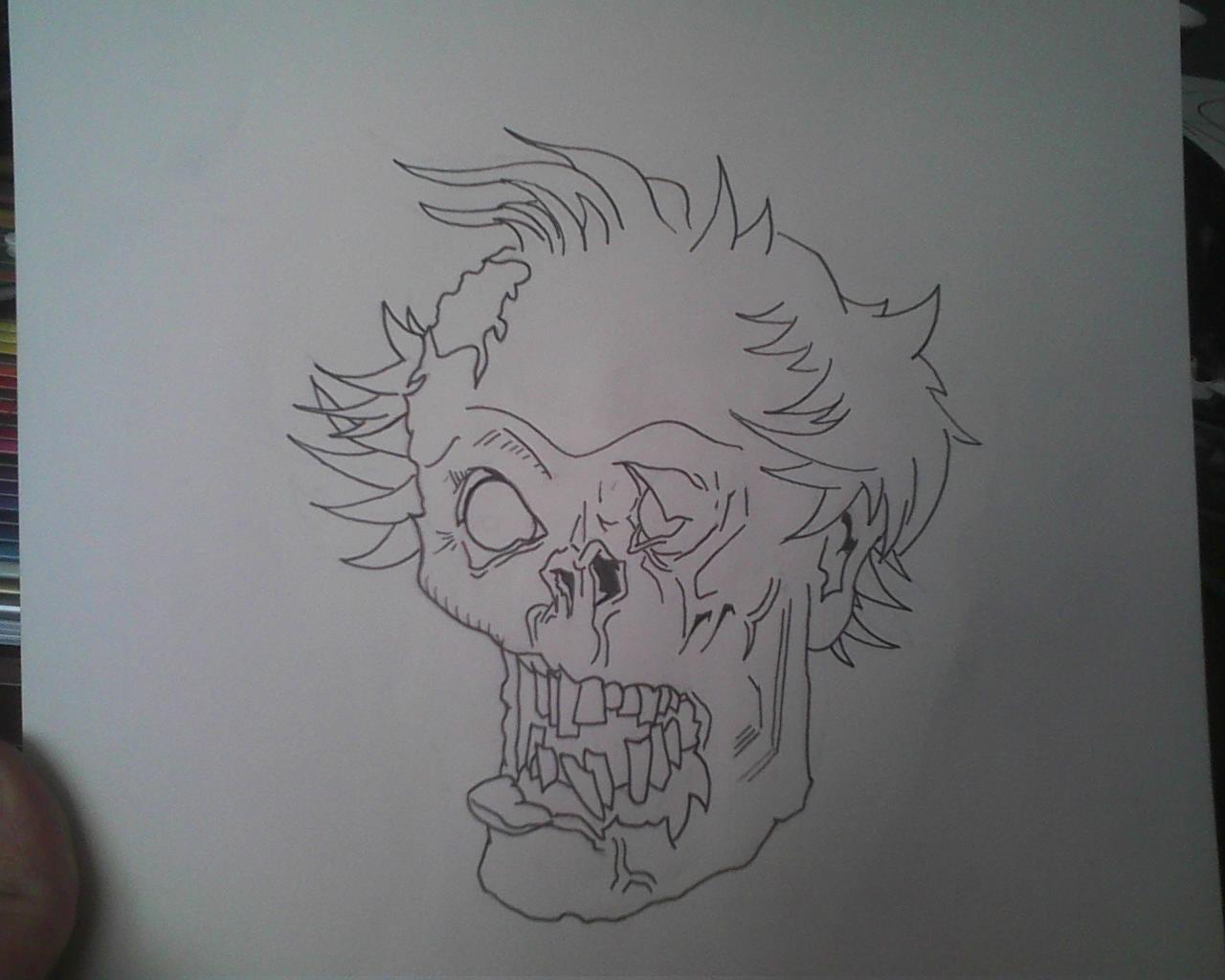 Drawing zombie