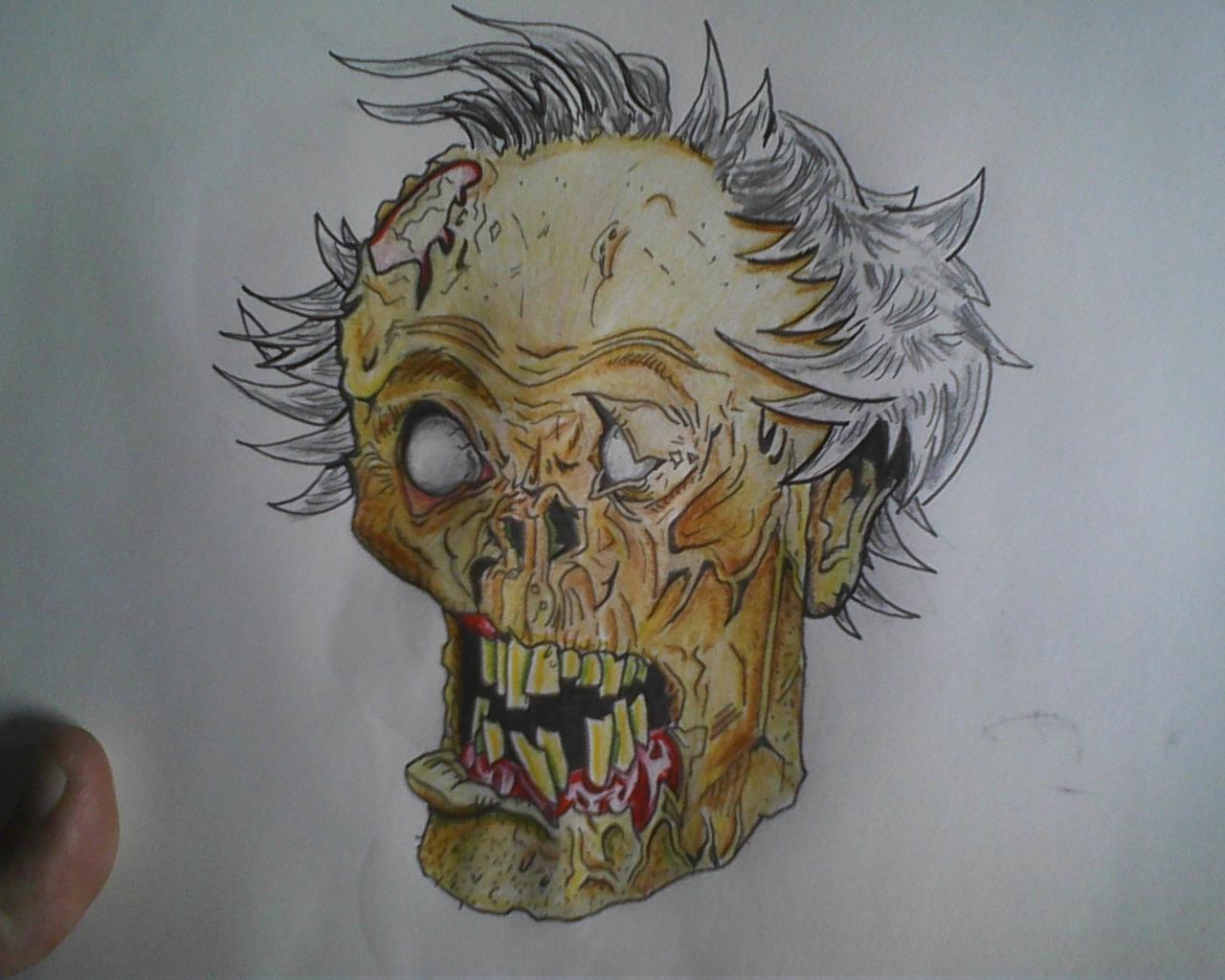 Drawing zombie