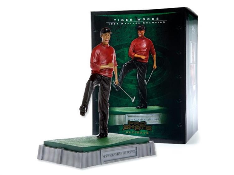 Ultimate collection series 1. 12 Inch Tiger Woods 1997 fist pump.