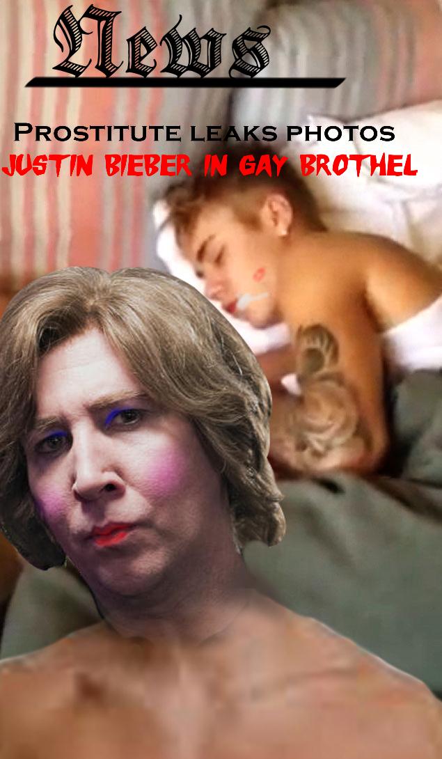 Justin Bieber picture taken in brothel